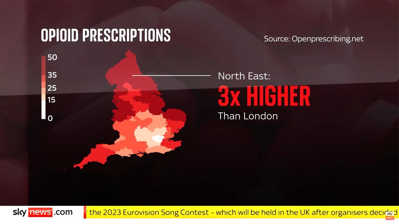 Sky News Opioids map